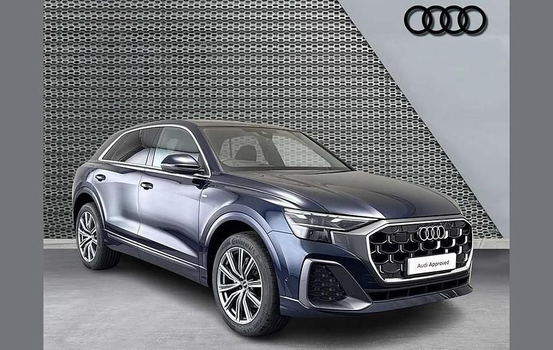 New Audi Q8 S-Line 281 HP (206 kW) 2026 Blue SUV