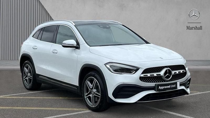 White Used 2021 Mercedes GLA250 Premium Plus SUV | £28,480 (A bit pricey) - Image 1/4