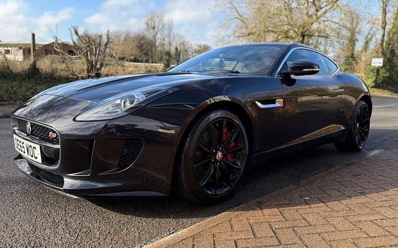 Used Jaguar F-Type S 381 HP (280 kW) 2016 Black Coupe