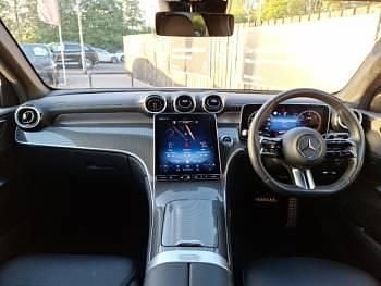 Used Mercedes GLC220 AMG line 197 HP (144 kW) 2023 Hightech silver SUV