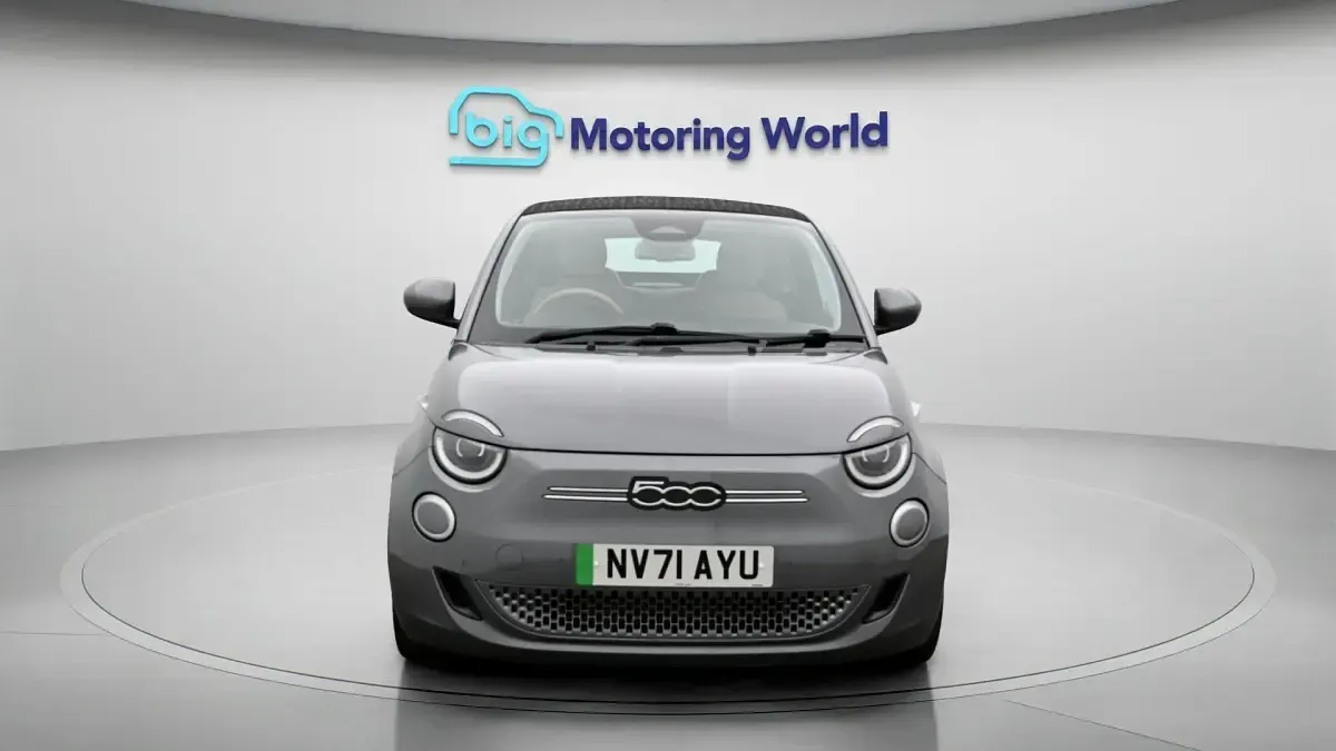 Used Fiat 500e La Prima 86 kW (117 HP) 2022 Grey Cabriolet