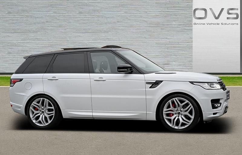 White Used 2014 Land Rover Range Rover Sport Autobiography Dynamic SUV | £18,490 (Good price) - Image 1/4