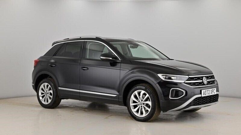 Black Used 2022 VW T-Roc Style SUV | £19,695 (Fair price) - Image 1/4