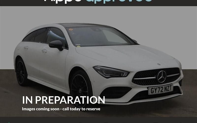 Used 2022 Mercedes CLA250e Shooting Brake AMG Line Premium Plus Estate | £20,920 (Fair price) - Image 1/4