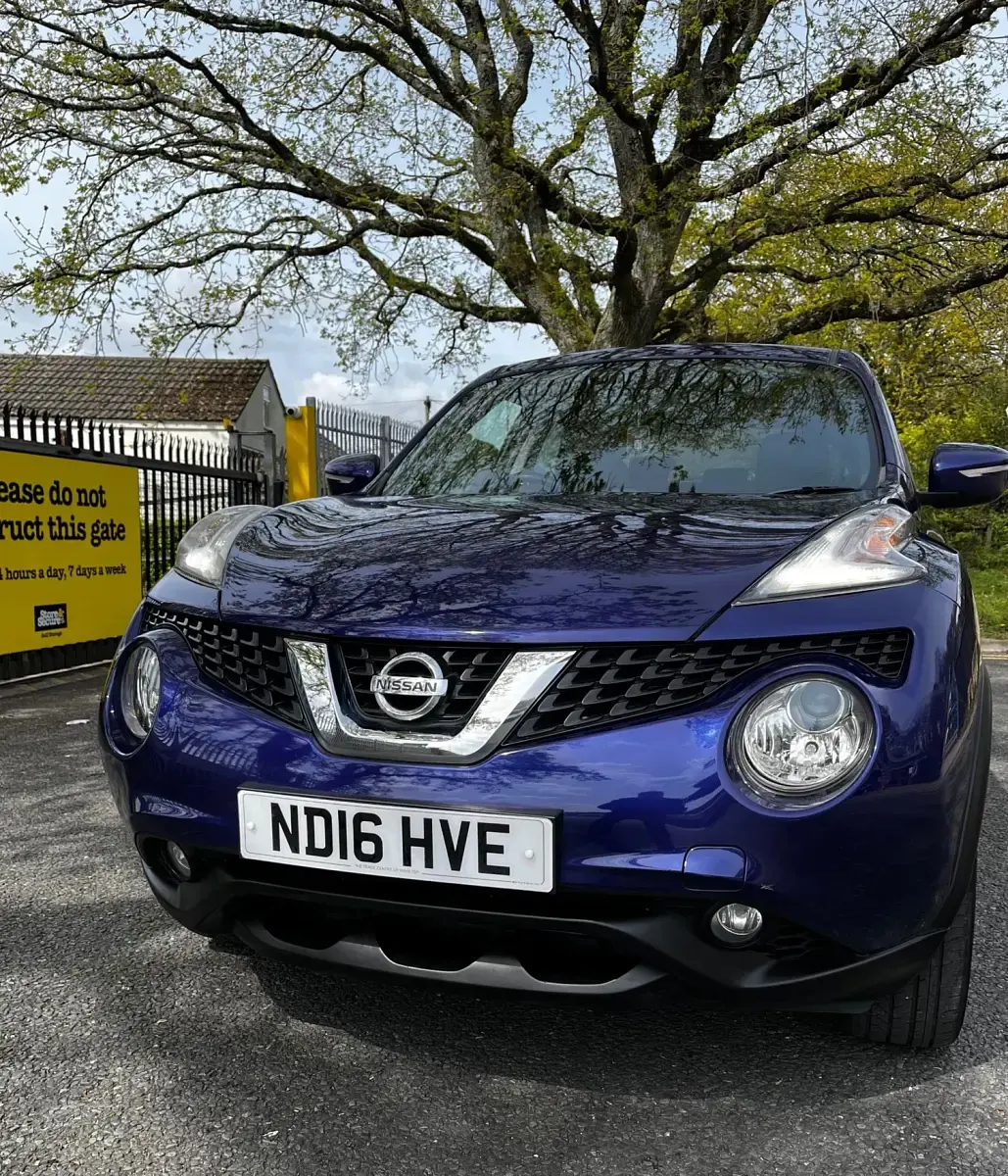 Gebraucht Nissan Juke Acenta 110 PS (80 kW) 2016 Blau SUV