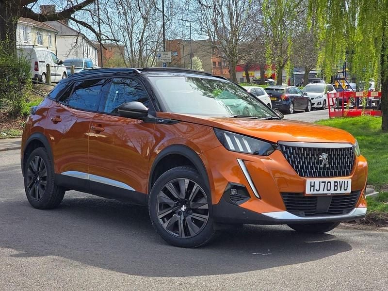 Orange Used 2020 Peugeot 2008 GT SUV | £12,499 (Good price) - Image 1/4