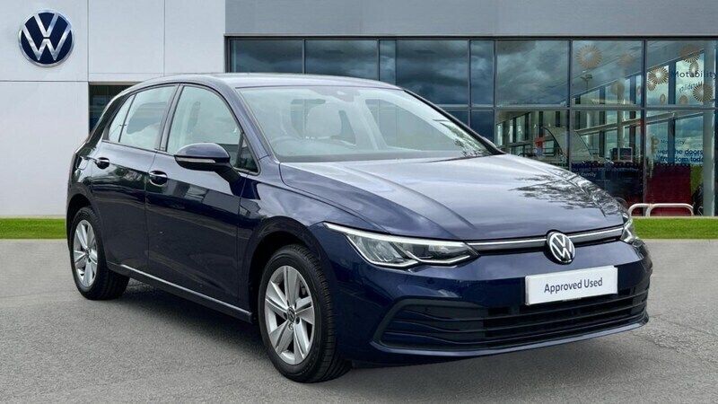 Blue Used 2022 VW Golf VIII Life Hatchback | £15,753 (Good price) - Image 1/4