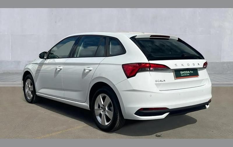 Used Skoda Scala SE 116 HP (85 kW) 2025 Moon white Hatchback