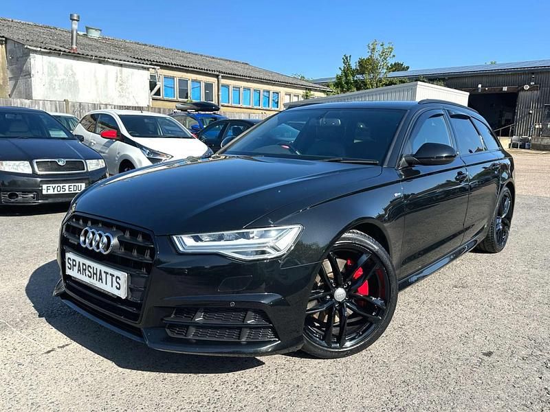 Used Audi A6 Black Edition 272 HP (200 kW) 2017 Black Estate