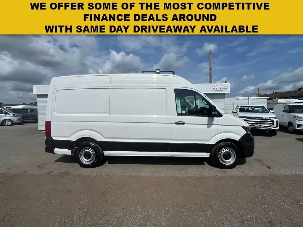 Used VW Crafter Startline 102 HP (75 kW) 2022 White Van