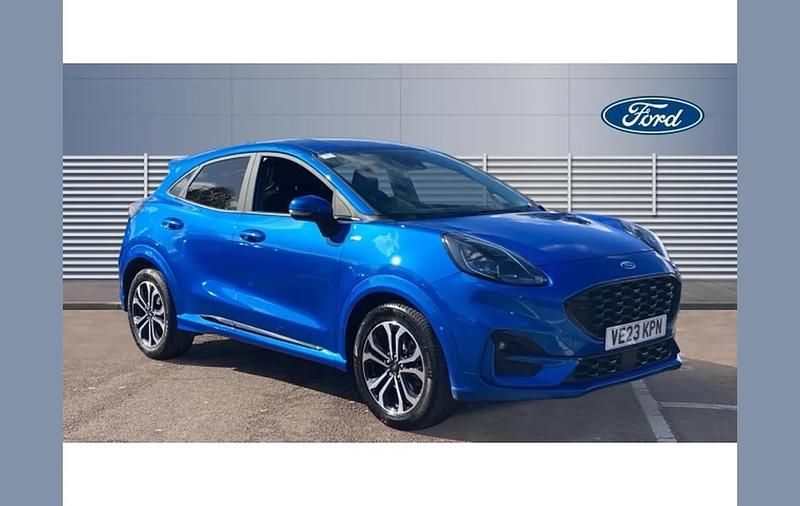 Blue Used 2023 Ford Puma Gen-E ST-Line SUV | £14,869 - Image 1/4