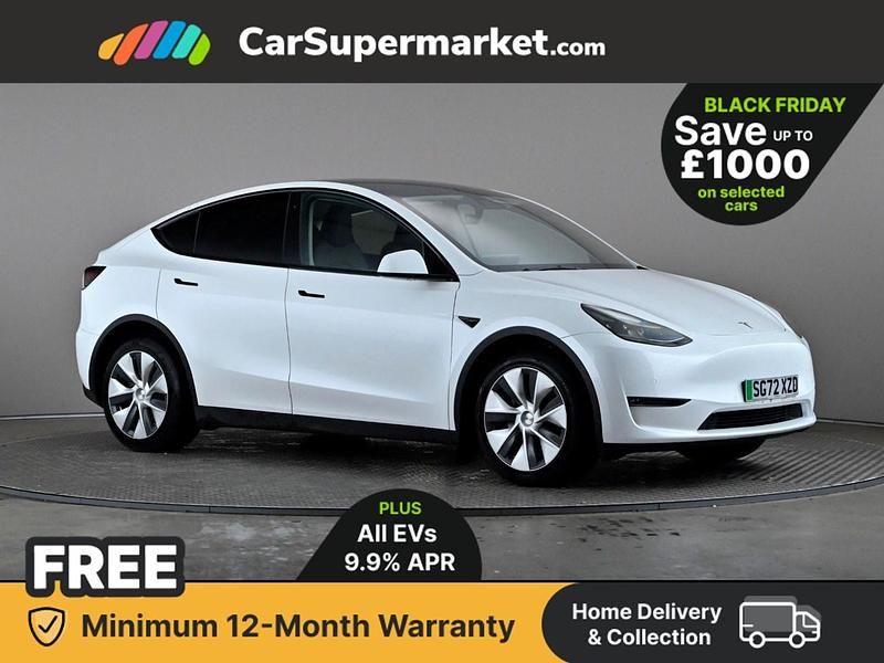 White Used 2022 Tesla Model Y Long Range AWD SUV | £23,797 (Fair price) - Image 1/3