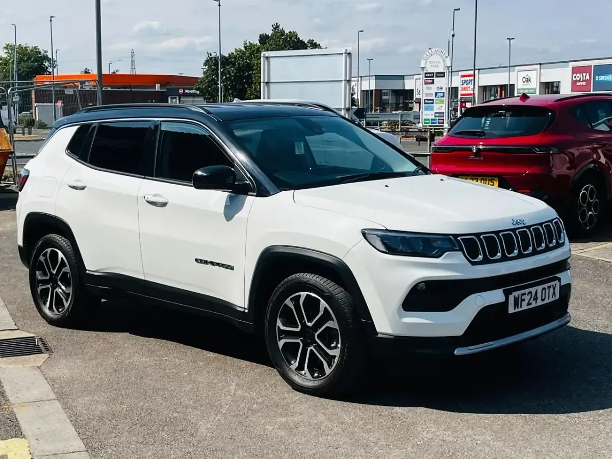Used Jeep Compass Limited 237 HP (174 kW) 2024 White SUV
