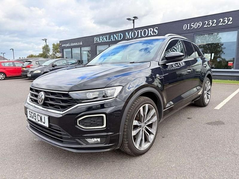 Used VW T-Roc R-line 150 HP (110 kW) 2019 Black SUV