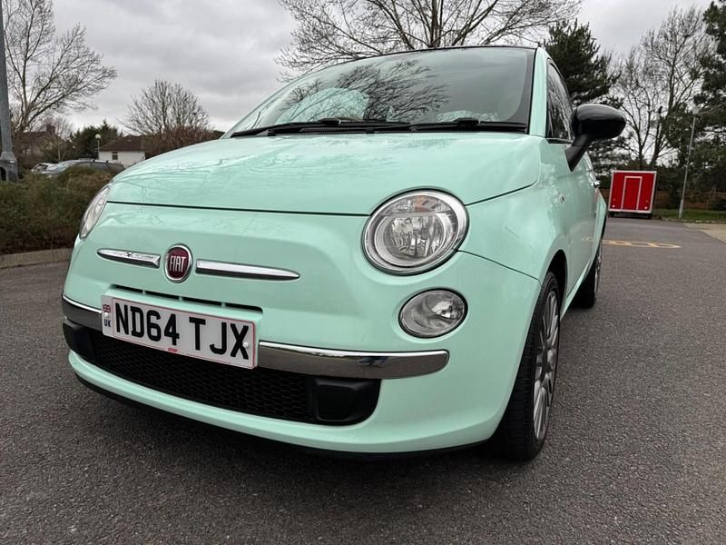 Used Fiat 500 69 HP (50 kW) 2014 Green Hatchback