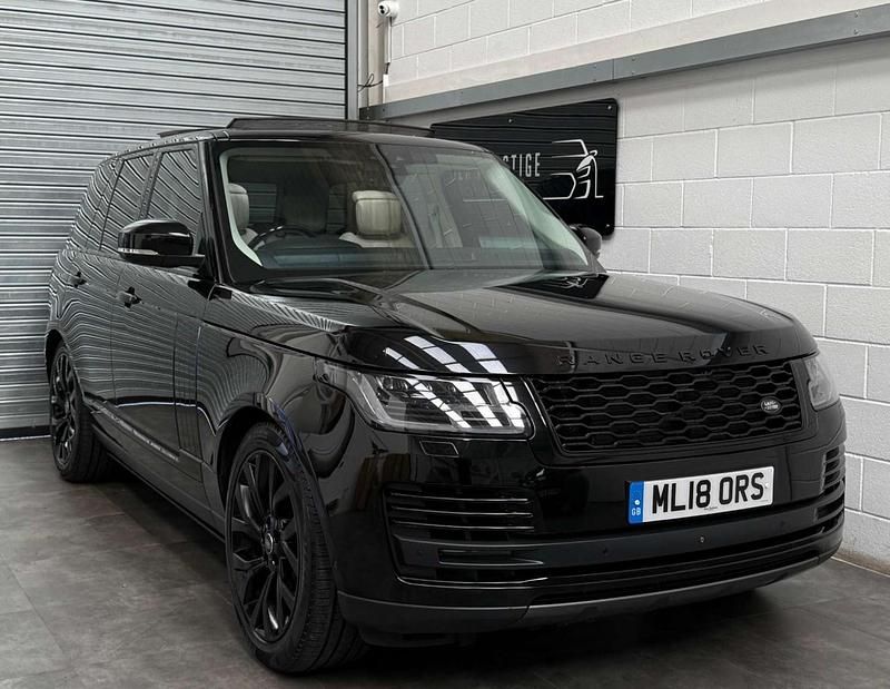Black Used 2018 Land Rover Range Rover Autobiography SUV | £29,989 (Fair price) - Image 1/4