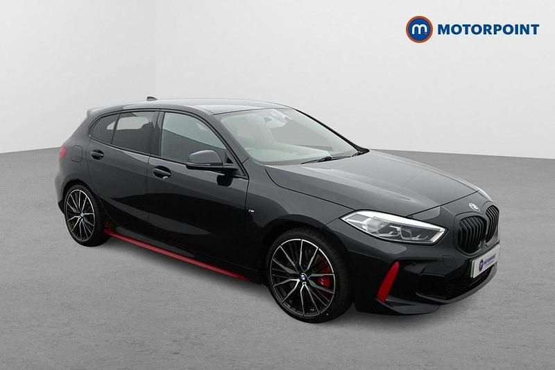 Black Used 2023 BMW 128 Hatchback | £25,349 (Fair price) - Image 1/4