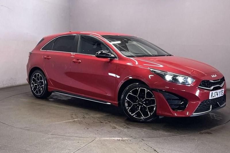 Used Kia Ceed GT-Line 138 HP (101 kW) 2024 Red Hatchback