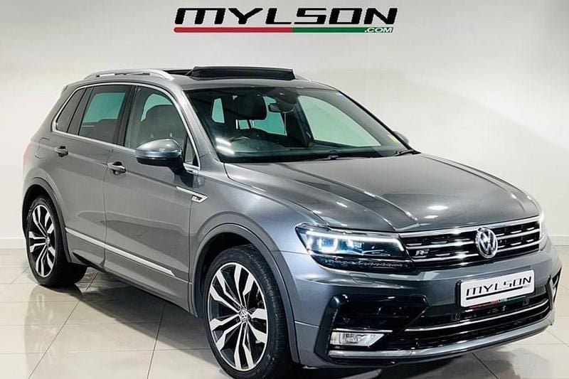 Grey Used 2017 VW Tiguan R-line SUV | £16,400 (Fair price) - Image 1/1