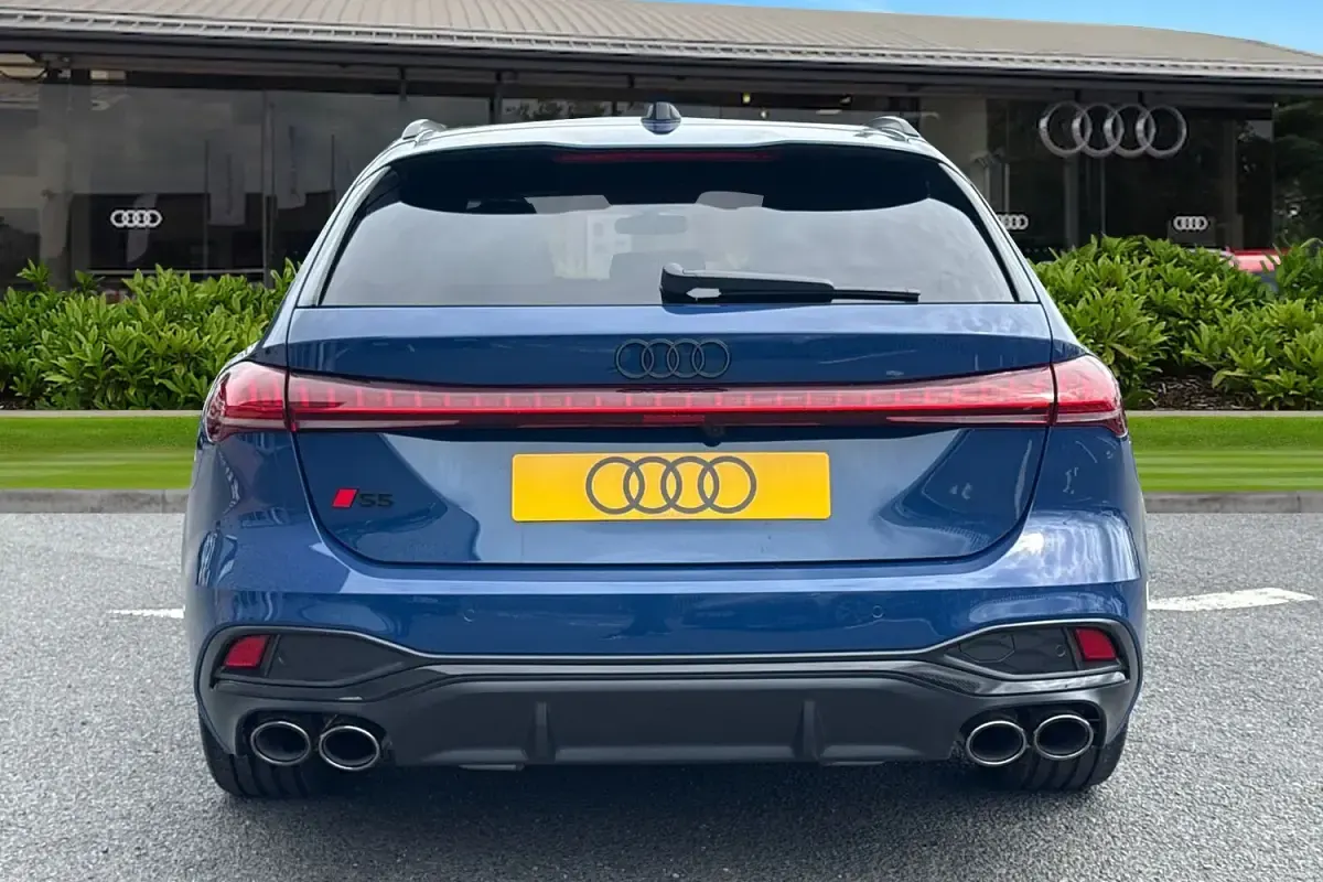 New Audi S5 Black Edition 2026 Blue Estate