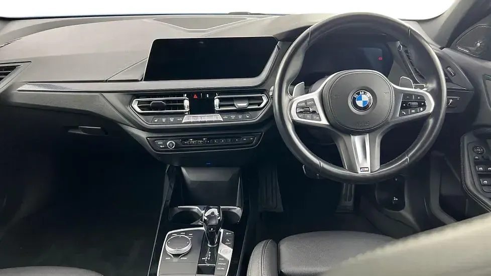 Used BMW M135 Shadowline 302 HP (222 kW) 2021 Blue Hatchback