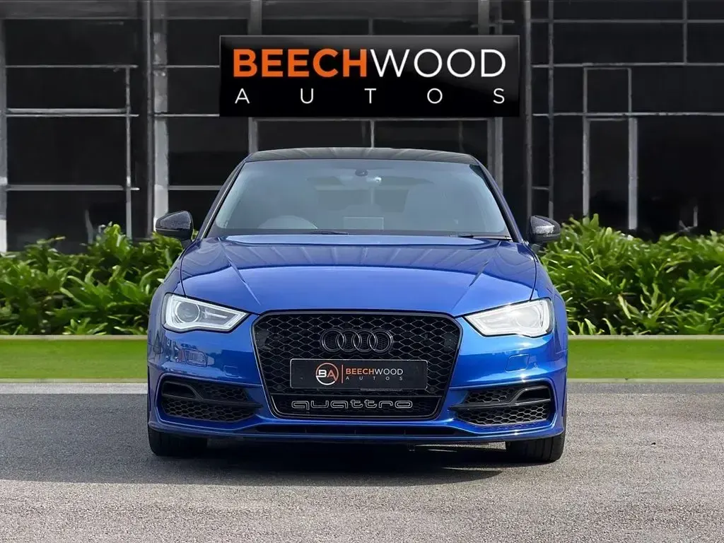 Used Audi S3 Sportback Design 300 HP (220 kW) 2014 Blue Hatchback