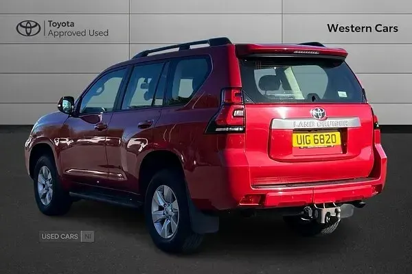 Used Toyota Land Cruiser Active 2019 Red Estate