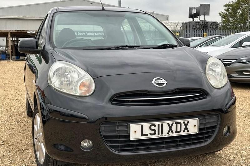 Black Used 2011 Nissan Micra Acenta Hatchback | £2,795 (Fair price) - Image 1/1