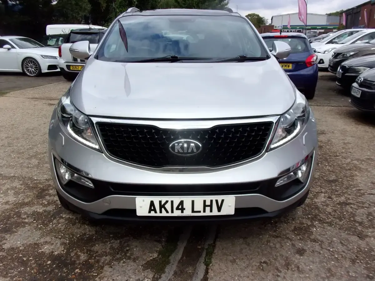 Used Kia Sportage 114 HP (83 kW) 2014 Silver SUV