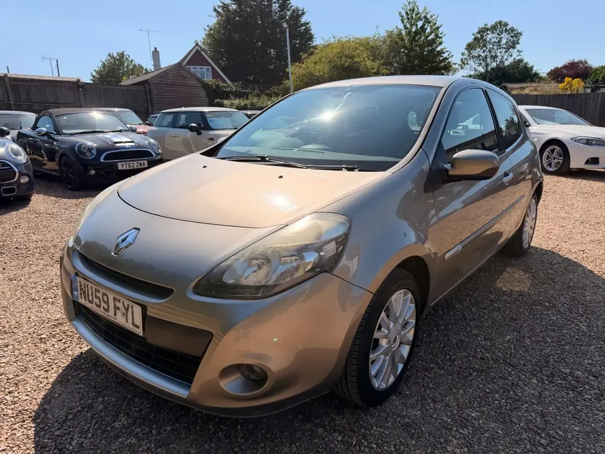 Used Renault Clio Dynamique 98 HP (72 kW) 2009 Beige Hatchback