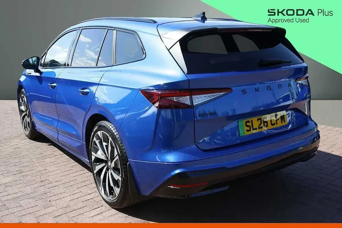 Used Skoda Enyaq iV SportLine 206 kW (281 HP) 2026 Race blue metallic SUV