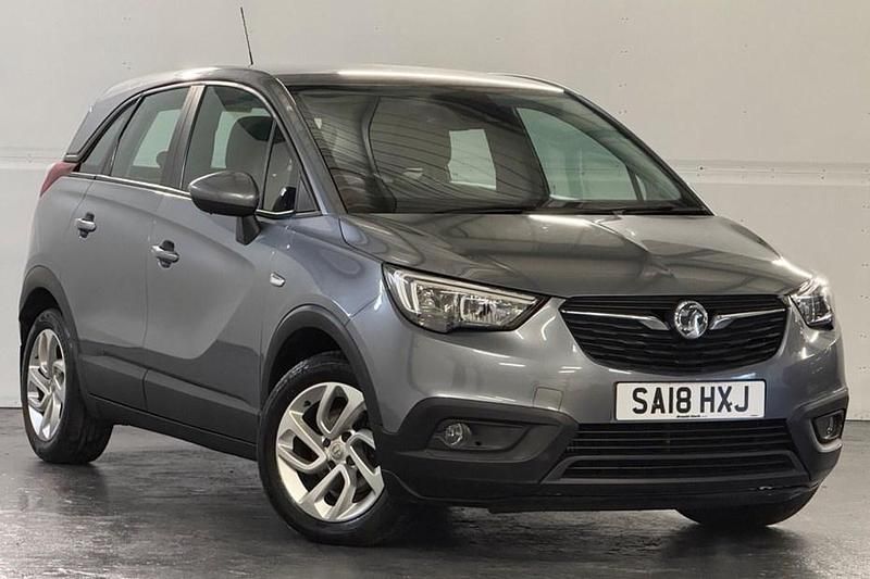 Used Vauxhall Crossland X S 110 HP (80 kW) 2018 Grey SUV