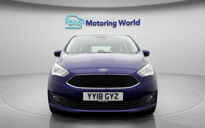 Used Ford C-MAX Zetec 125 HP (91 kW) 2018 Blue MPV