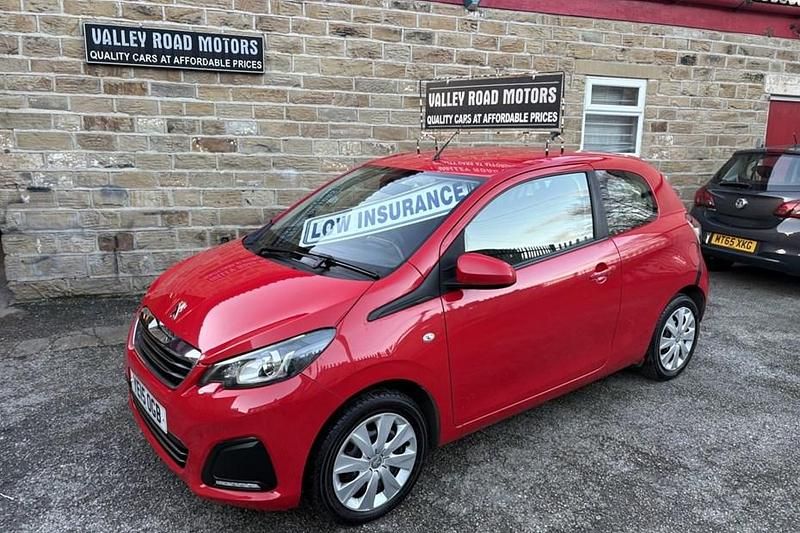 Red Used 2015 Peugeot 108 Active Hatchback | £3,995 (Fair price) - Image 1/1