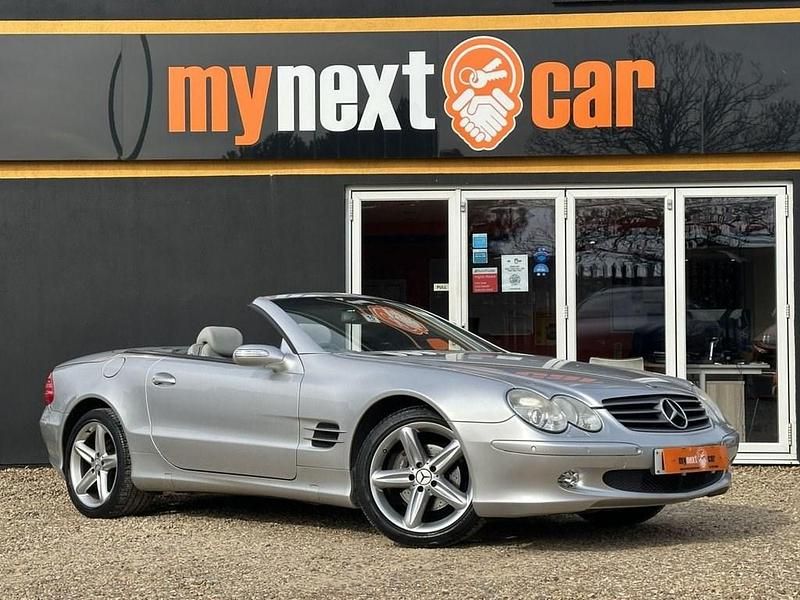 Used Mercedes SL350 245 HP (180 kW) 2004 Silver Cabriolet