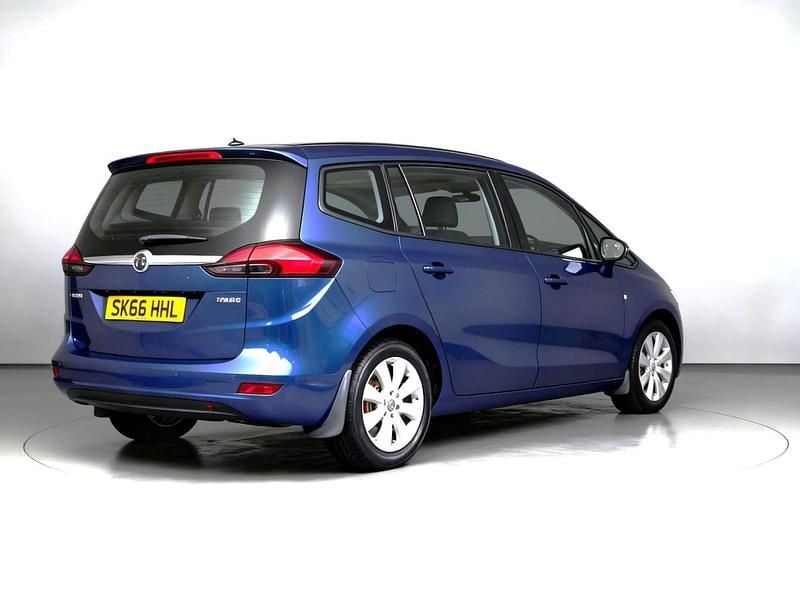 Used Vauxhall Zafira Tourer Design Edition 140 HP (102 kW) 2017 Blue MPV