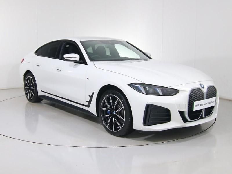 White Used 2025 BMW i4 M Sport Sedan | £39,990 (Fair price) - Image 1/4