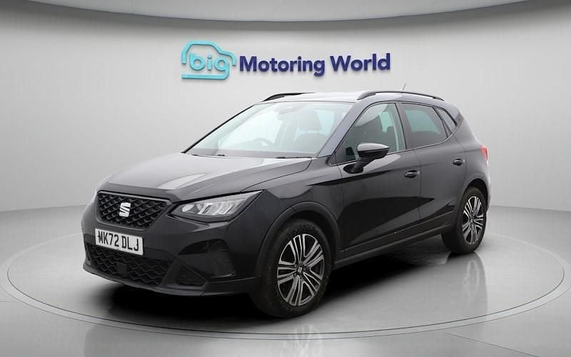 Used Seat Arona SE 95 HP (69 kW) 2022 Black SUV