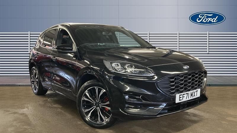 Black Used 2022 Ford Kuga ST-Line X SUV | £16,999 (Good price) - Image 1/4