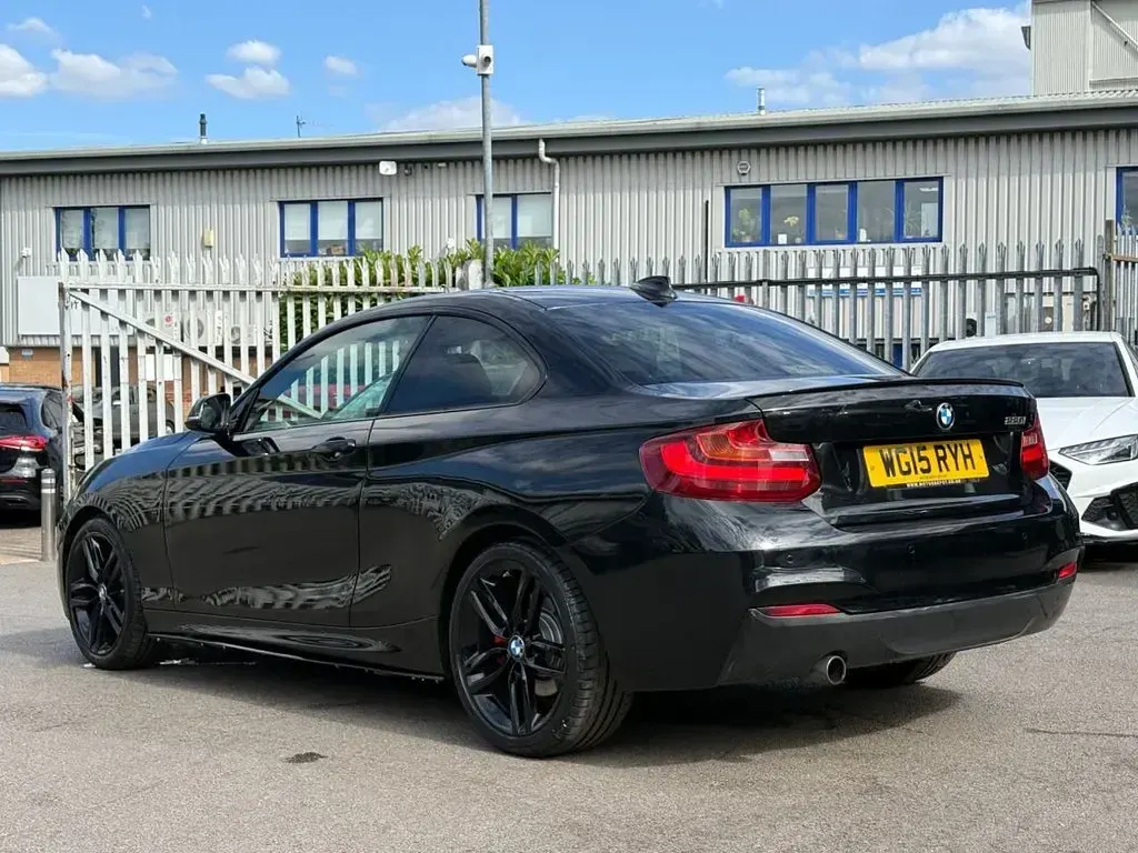 Used BMW 220 M Sport 184 HP (135 kW) 2015 Black Coupe