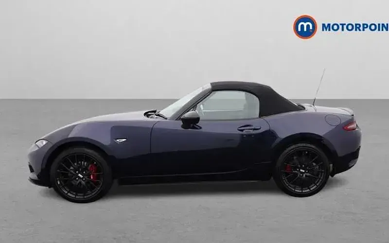 Used Mazda MX5 Homura-Line 184 HP (135 kW) 2025 Blue Cabriolet