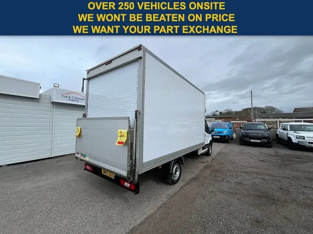 Used Ford Transit S 130 HP (95 kW) 2022 White Cabriolet