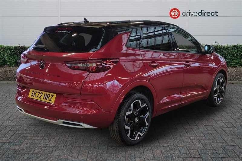 Used Vauxhall Grandland X Ultimate 130 HP (95 kW) 2022 Red SUV