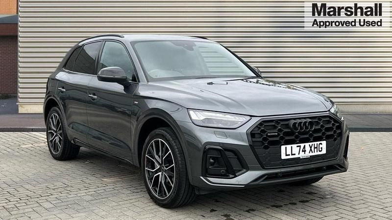 Grey Used 2024 Audi Q5 Black Edition SUV | £42,073 (Expensive) - Image 1/4