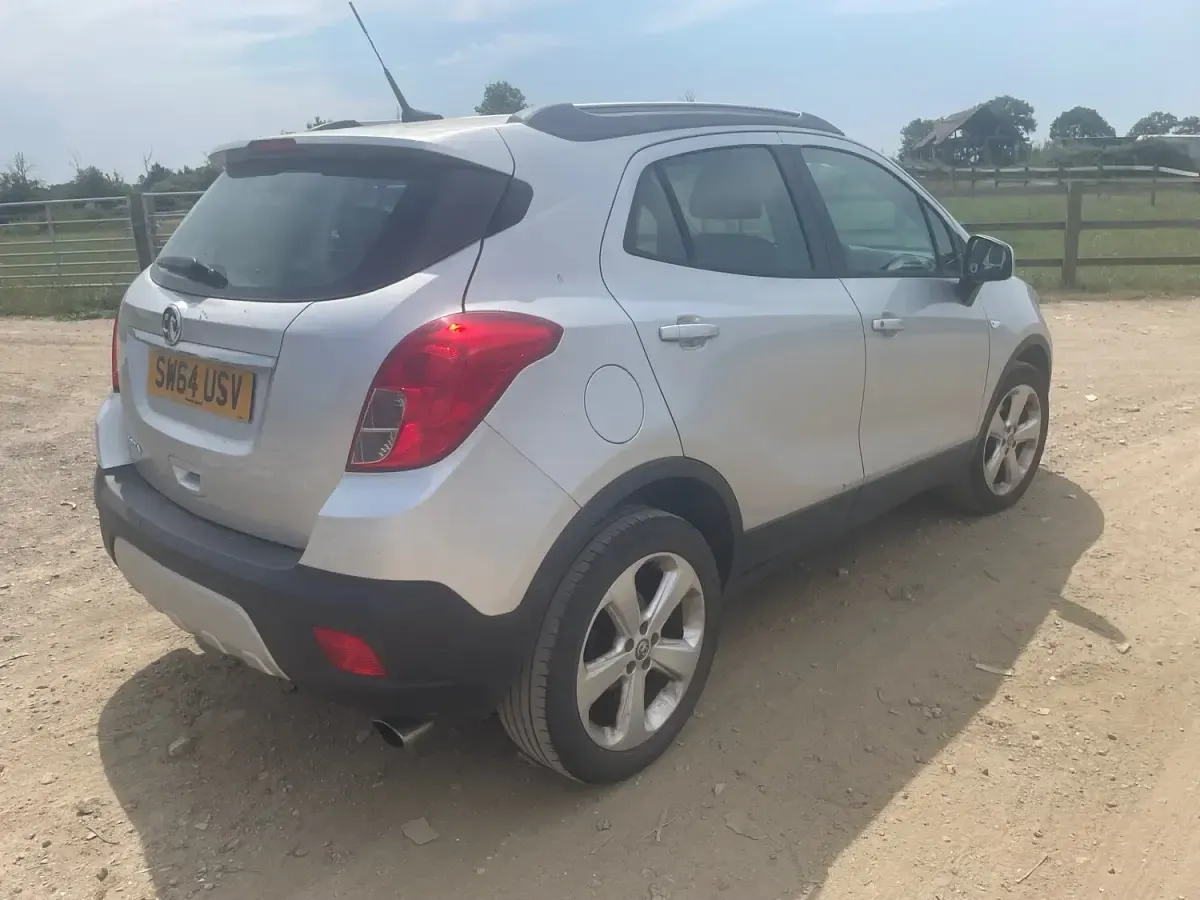 Used Vauxhall Mokka 115 HP (84 kW) 2015 Silver SUV