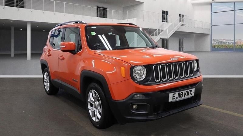 Orange Used 2018 Jeep Renegade Longitude SUV | £11,995 (Fair price) - Image 1/4