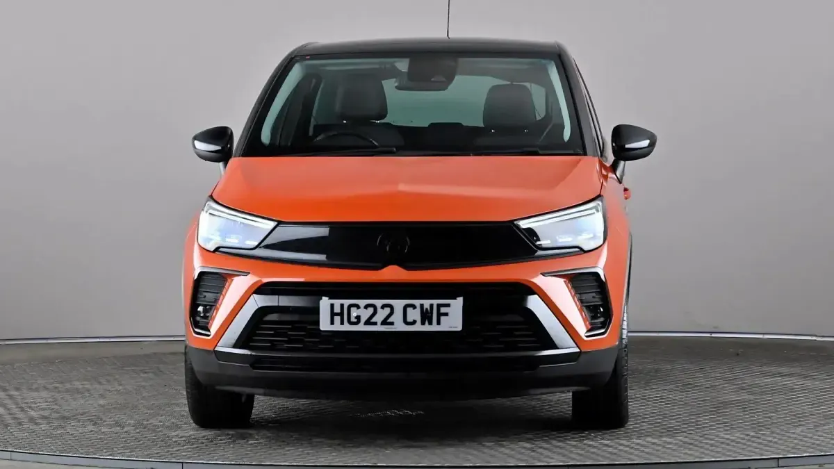 Used Vauxhall Crossland GS Line 83 HP (61 kW) 2022 Orange SUV