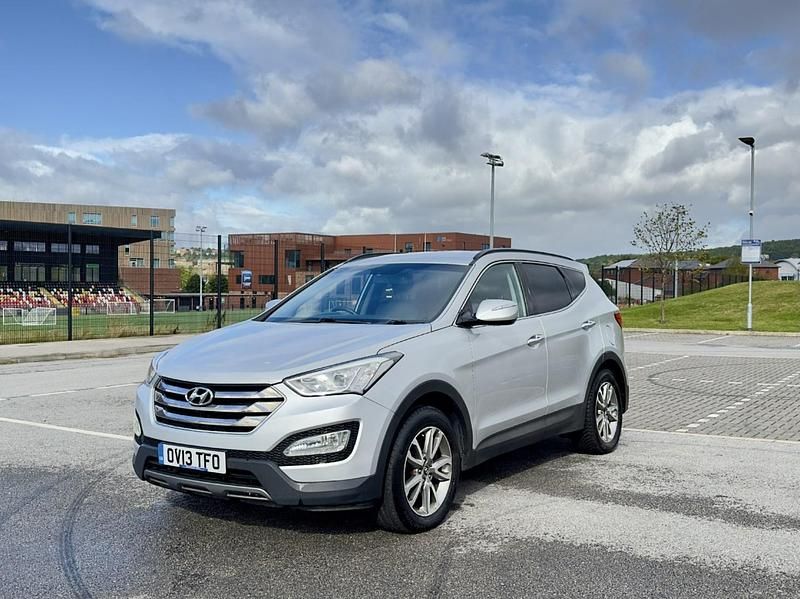 Silver Used 2013 Hyundai Santa Fe Premium SUV | £3,995 (Fair price) - Image 1/4