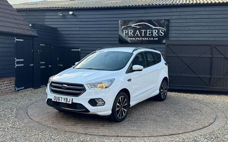 Second-hand Ford Kuga ST-Line 120 CP (88 kW) 2017 Alb SUV