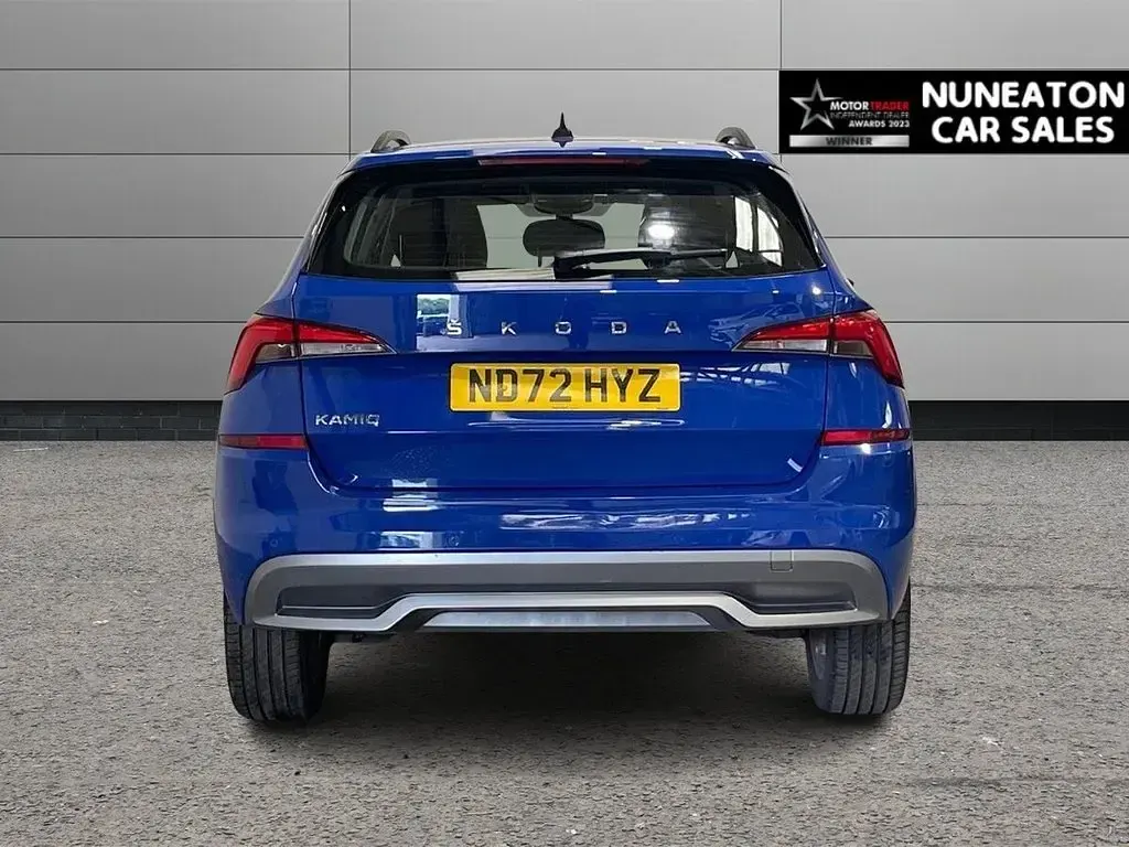 Used Skoda Kamiq SE 150 HP (110 kW) 2023 Blue SUV
